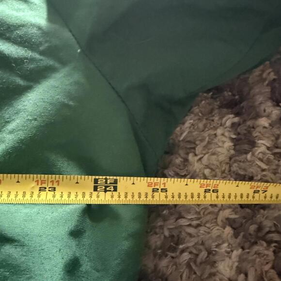 Bass Pro Shops Outdoors Vintage Green Puffer Jacket Quilted Lining Sz L - Picture 5 of 5